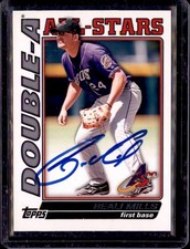 2010 Topps Double A All-Stars #DA-12 Akron  Beau Mills Auto/Signed IP