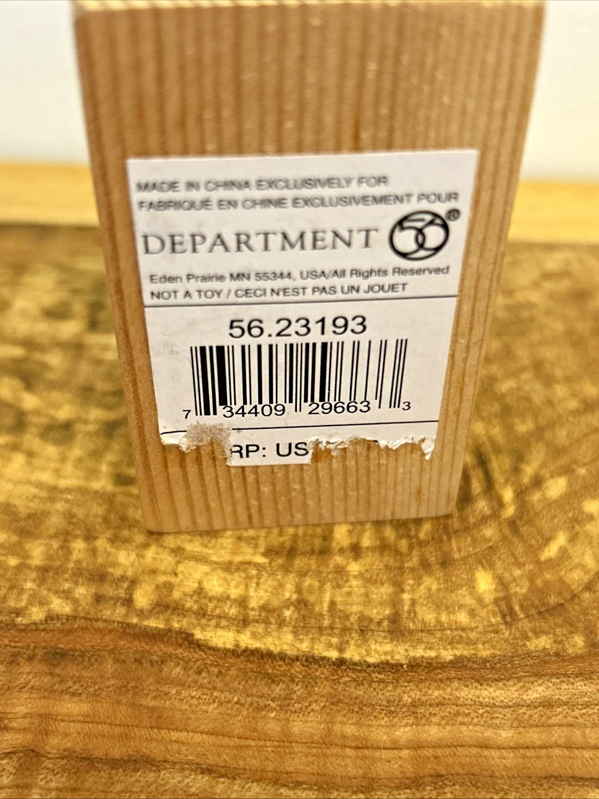 Department 56 Miniature 2" Teddy Bear Red Soft Plush Jointed Display Box Clasp