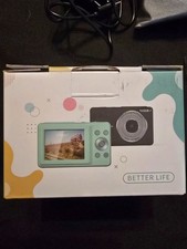 Digital camera 1080 P beginner camera for kids pink 16x zoom and 44 megapixels