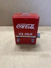 Vintage 1995 Coca Cola Toothpick Dispenser Holder Red Cooler Coke Collectible