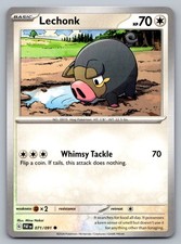 Pokemon TCG SV: Paldean Fates Lechonk 071/091