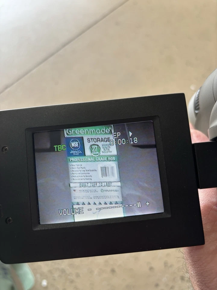 JVC GR-SXM527U S-VHS-C Camcorder WORKS – Tested – Super VHS + Bag - Image 4 of 4