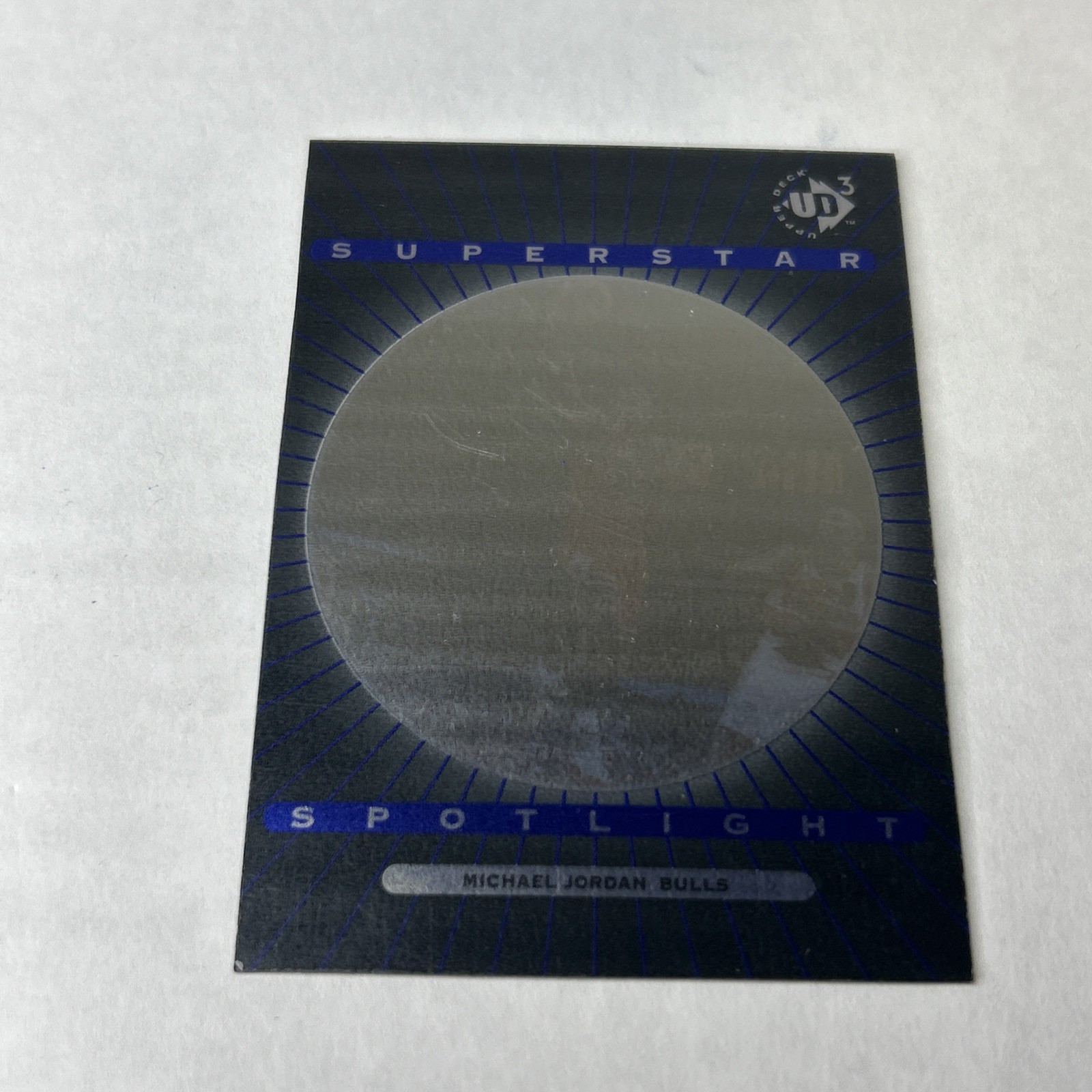 1996-97 Upper Deck UD3 Michael Jordan Superstar Spotlight #S5 Bulls E1