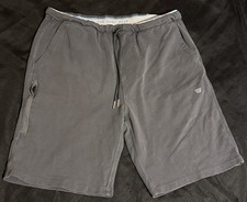 Mack Weldon Ace Sweat Shorts Mens Large Gray Drawstring Pocket Lounge Athletic