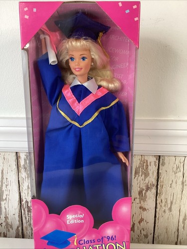 1995 CLASS OF’96 GRADUATION BARBIE - 15585 - UNOPENED ORIGINAL BOX - #3 - Picture 2 of 12