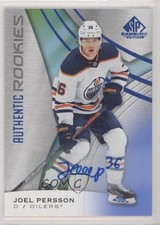 2019 Upper Deck SP Game Used Authentic Rookies Blue Joel Persson #170 Auto 00pq