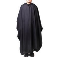 Iron Buckle Round Neck Hairdressing Cape Salon Barber Hair Cutting Gown Cover