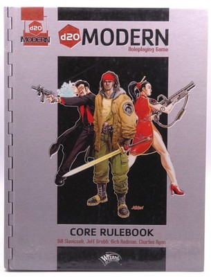 d20 Modern Roleplaying Game: Core Rulebook Redman, Rich, Grubb, Jeff, Slavicsek,