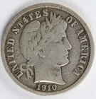 VG/F 1910 S Barber Dime