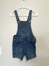 Abercrombie Kids Denim Overall Romper Size 11/12
