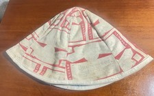 Vintage 1960s Budweiser Bucket Hat Genuine Be...