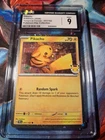 Pokémon Card Pikachu 051/162 Temporal Forces  Pokémon Day Collection CGC Mint 9