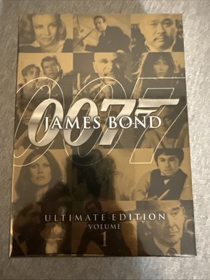 007 James Bond Ultimate Edition Volume 1 (DVD, 2009, 10-Disc Set) NEW