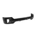 Front Bumper Face Bar Black W/ Sensor Holes Fit For Chevy Silverado 1500 16-18