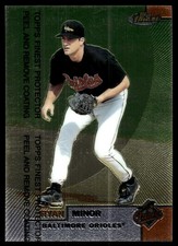 Ryan Minor 1999 Finest #61 Baltimore Orioles MLB READ FREE SHIPPING AutographDen