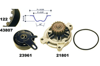 Wasserpumpe + Zahnriemensatz FüR Vw Lt 28-46 Ii Kasten Pritsche/Fahrgestell