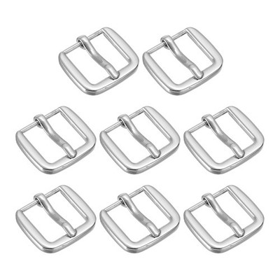 For straps, 8pcs square metal buckles 0.75\'' in silver