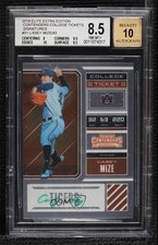 2018 Panini Elite Extra Edition 7/43 Casey Mize (Blue Jersey) BGS 8.5 Auto hg6