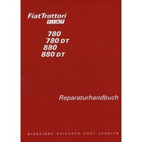 Fiat Trattori 780 880 DT 4-Takt Saugmotor Reparaturanleitung Werkstattanleitung
