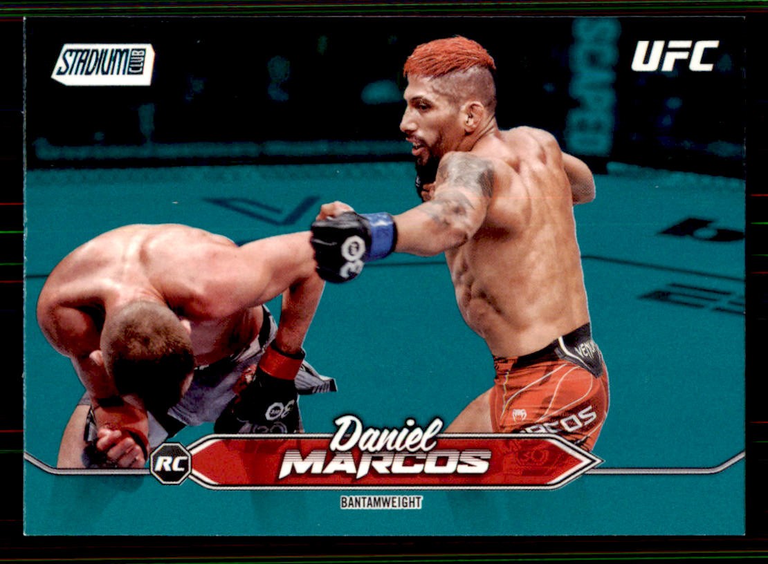 2025 Stadium Club UFC #144 Daniel Marcos Teal Foil