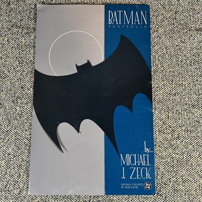 1986 Michael Zeck Batman Portfolio Complete Set 6 Plates DC Comics