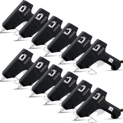 Threlaco 12 Pcs Mini Hot Glue Gun for Class Craft Glue Guns Fast Preheating H...