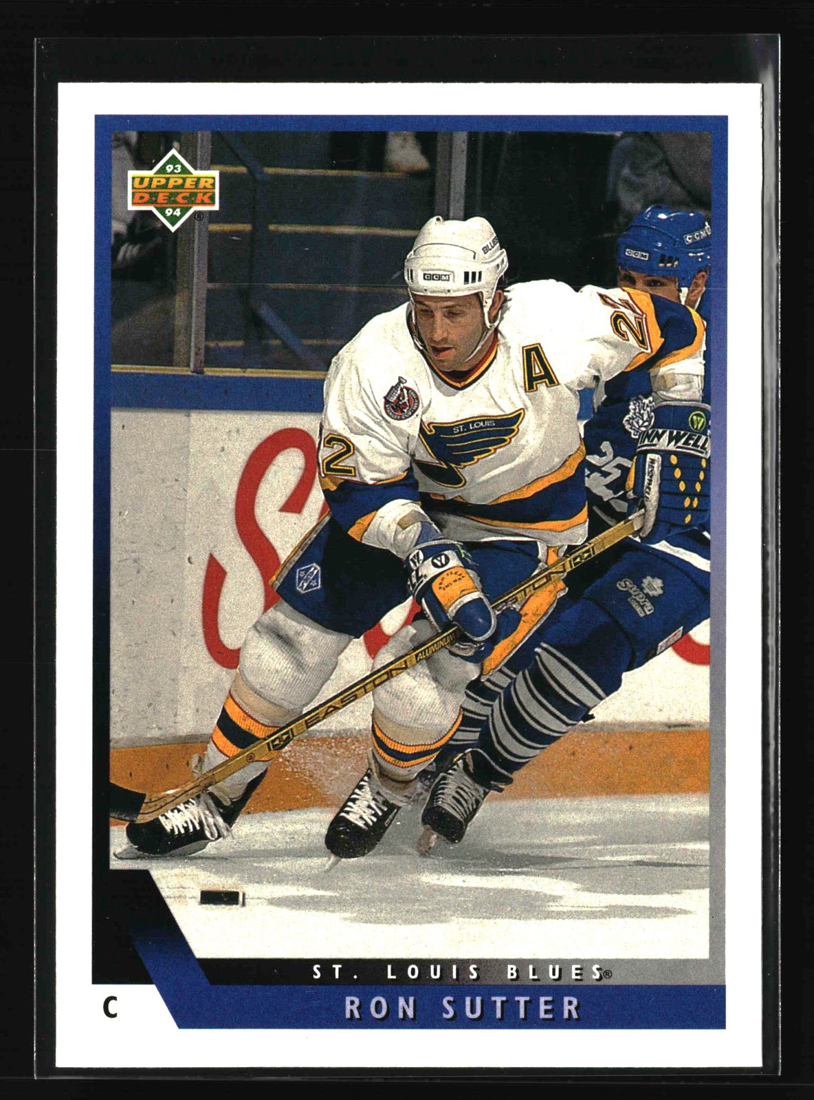 1993-94 Upper Deck - #33 Ron Sutter - St. Louis Blues