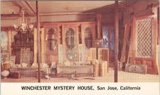 POSTCARD-WINCHESTER MYSTERY HOUSE, SAN JOSE, CALIFORNIA