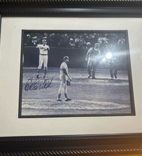 Carlton Fisk Autograph Print - Iconic Home Run - Stay Fair