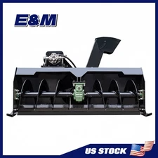 Bobcat-compatible snow blower Efficient flexible snow removal attachment