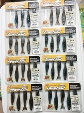 Lot of Berkley PowerBait Power Stinger 4.25" Green Pumpkin, Okeechobee Craw 38ct