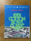 Alabama vs Baylor 1981 Cotton Bowl Classic Souvenir Program Crimson Tide Officia — photo 1