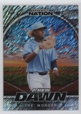 2025 Leaf Baseball Nation New Dawn Silver Shimmer 8/15 Tre' Morgan Tre’ 1l7v