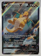 2021 Pokemon Sword & Shield Evolving Skies Dragonite V #192 Full Art Ultra Rare on eBay