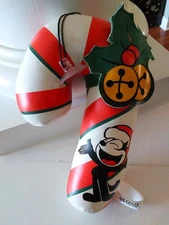 RARE Good Stuff FELIX THE CAT Christmas Plush Vinyl w/ Window Cling & Tush Tag