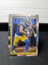 2025 Topps Chrome Puka Nacua Los Angeles Rams Base Card #166