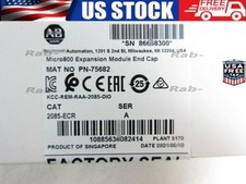 New Sealed AB 2085-ECR Micro800 Expansion Module End Cap 2085ECR