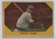 1960 Fleer Baseball Greats Chuck Klein #30 HOF 0uf1