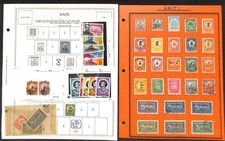 Haiti Stamp Collection on 22 Minkus Pages, 1881 to 1961, 1976-1986 (BB)