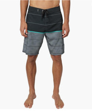 O'NEILL Men's Water Resistant Hyperfreak Stretch Swim Boardshort, 20 Inch Outsea