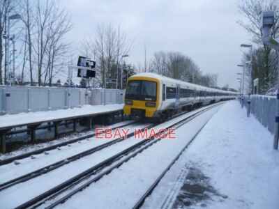 PHOTO  DARTFORD TRAIN LEAVING WELLING RAILWAY STATION WELLING RAILWAY STATION WA