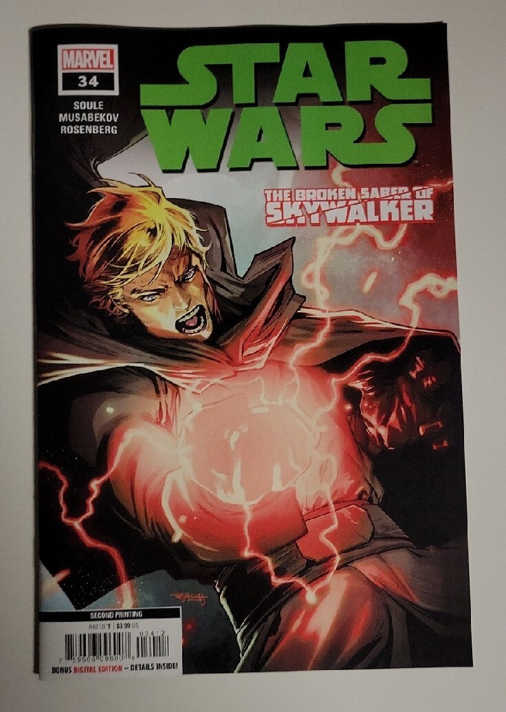 🔑STAR WARS #34 08/2023 NM/NM- STEPHEN SEGOVIA 2ND PRINTING VARIANT MARVEL