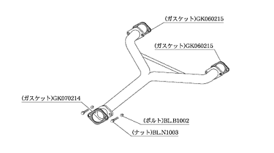 KAKIMOTO RACING CENTER & FRONT PIPE FOR NISSAN FAIRLADY Z KAKIMOTO RACING CENTER & FRONT PIPE FOR NISSAN FAIRLADY Z