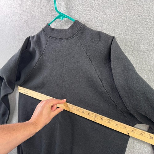 Vintage Esprit Sweatshirt Mens XL Crewnck Pullover Faded Black FOTL 90s USA - Picture 8 of 10