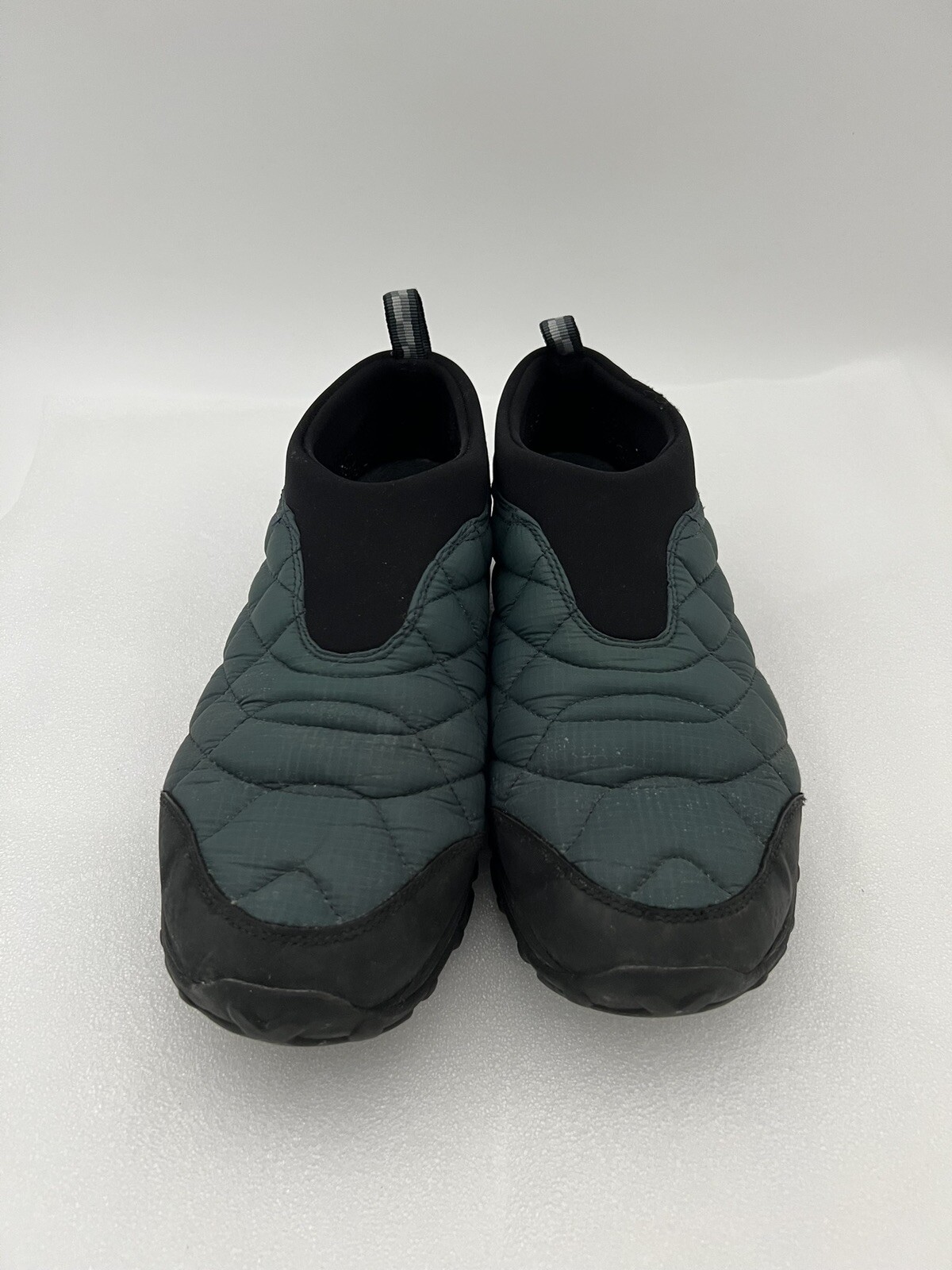 Merrell Scarpe Uomo 9 Alpine Moc Escursionismo Slip On Blu Teal Trapuntate Basse Comode