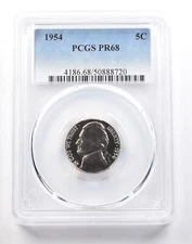 1954 Jefferson Nickel PR68 PCGS *1860