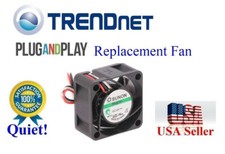 1x Quiet Replacement Fan for TRENDnet TEG-S708 v2 Switch