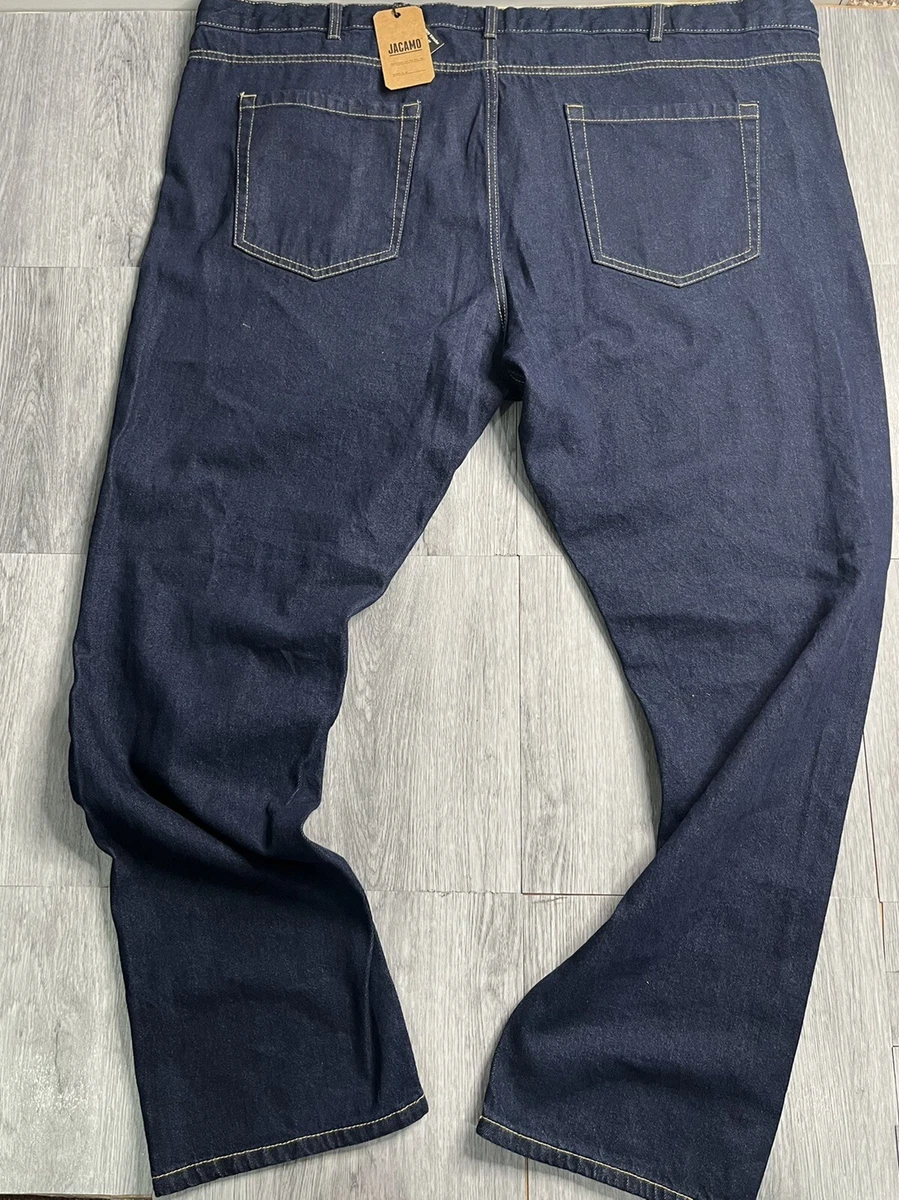 Jacamo Mens Dark Blue Jeans W52 L34