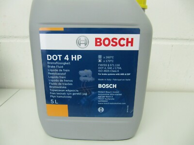 Bosch Bremsflüssigkeit  DOT 4 HP - 5 Liter  1987479114