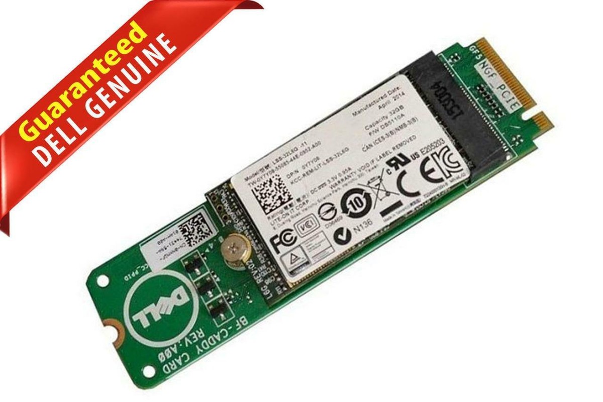 Genuine Dell XPS 8900 SSD Cache Ready Boost BF-Caddy Card NXMGF CN
